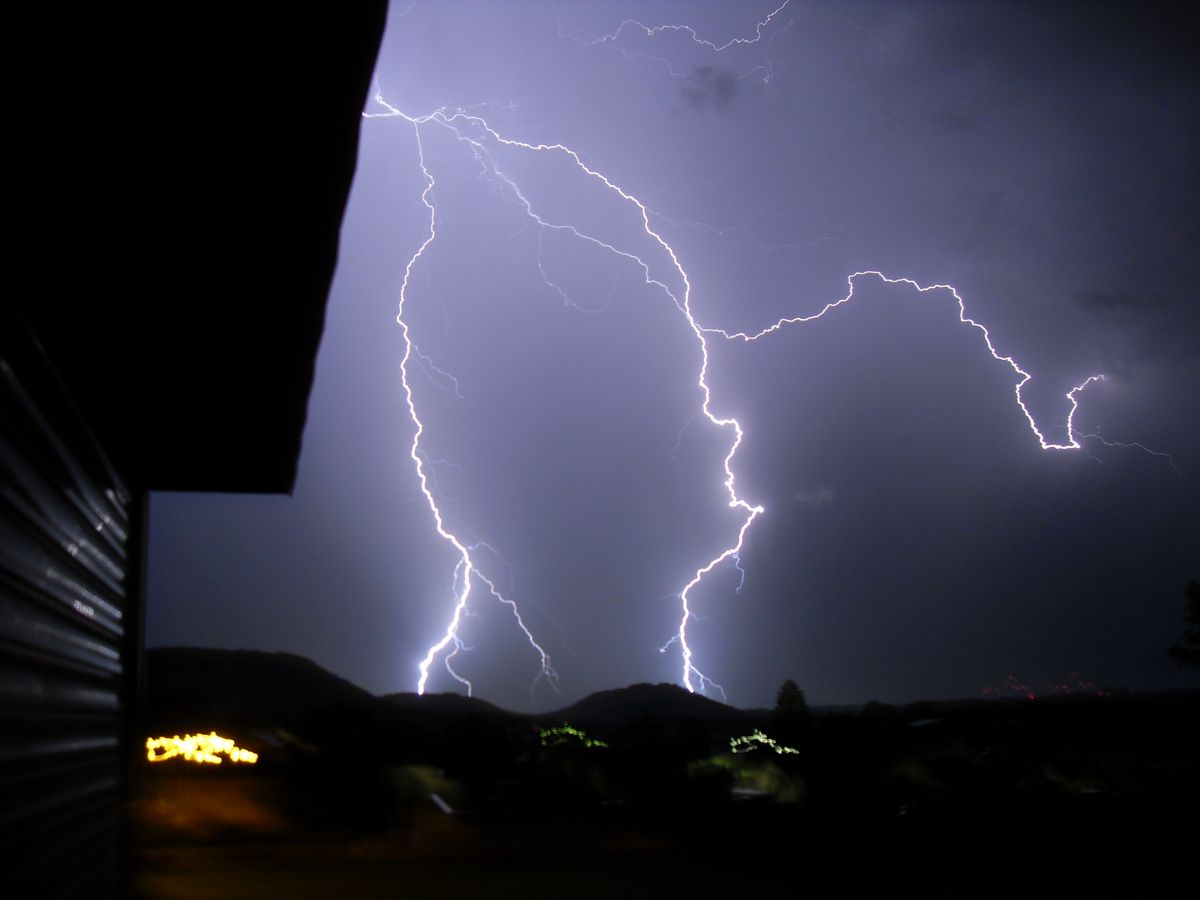 Gewitter in der Nacht