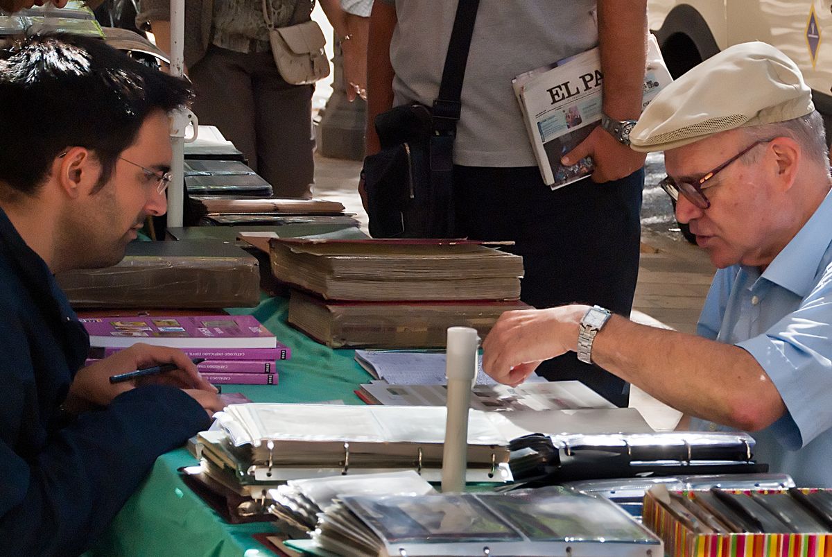 Mercadillo de numismática