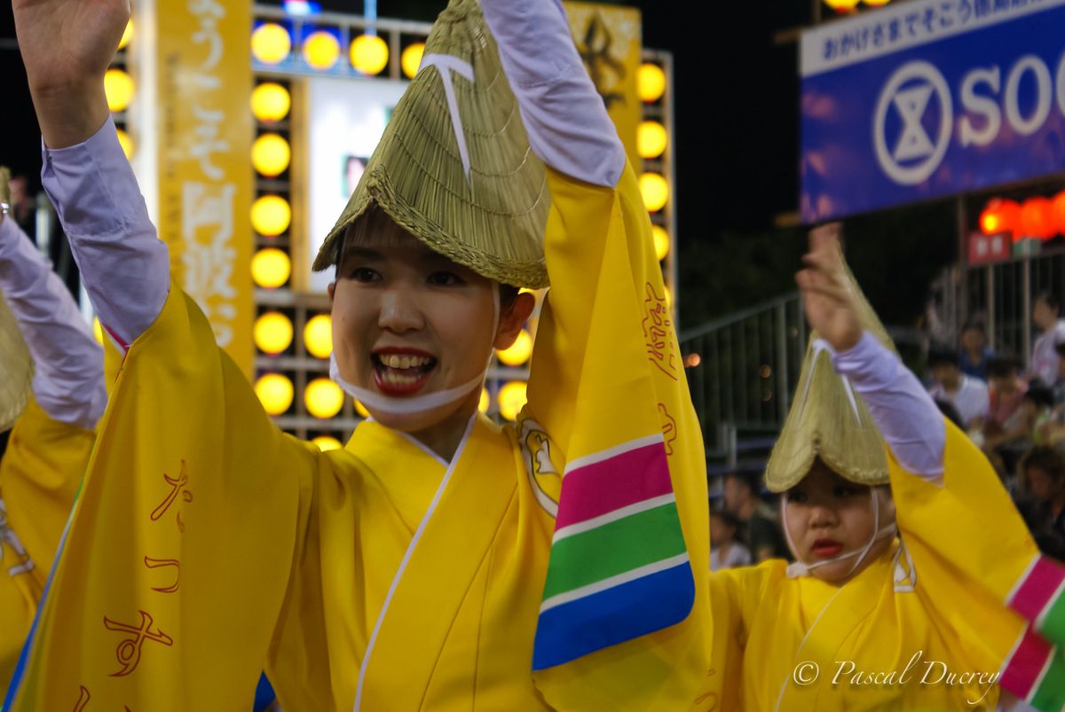 Danseuse Awaodori , Tokushima