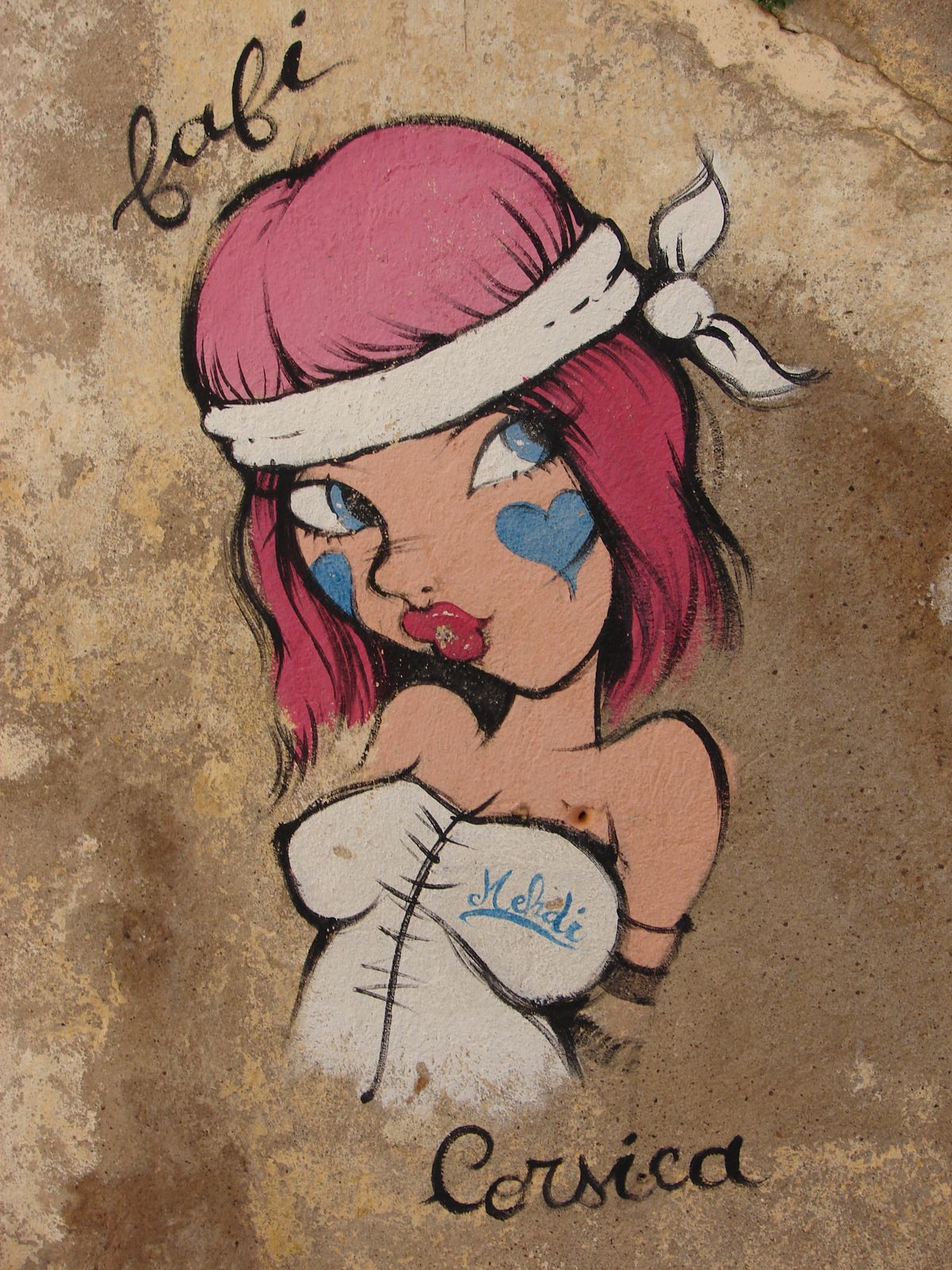 beau graffiti  (corse calvi )