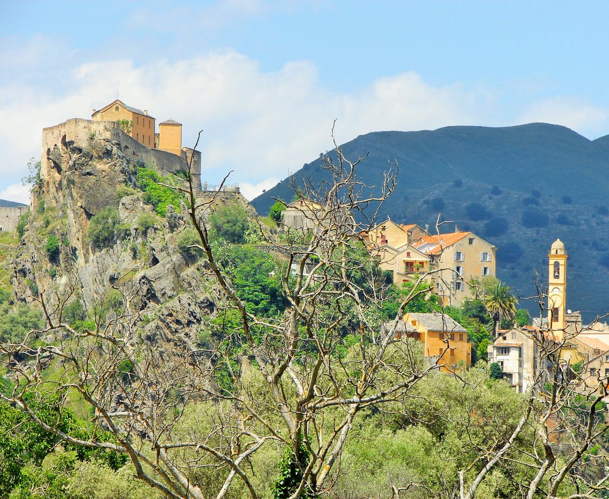 vue de corte ,corse