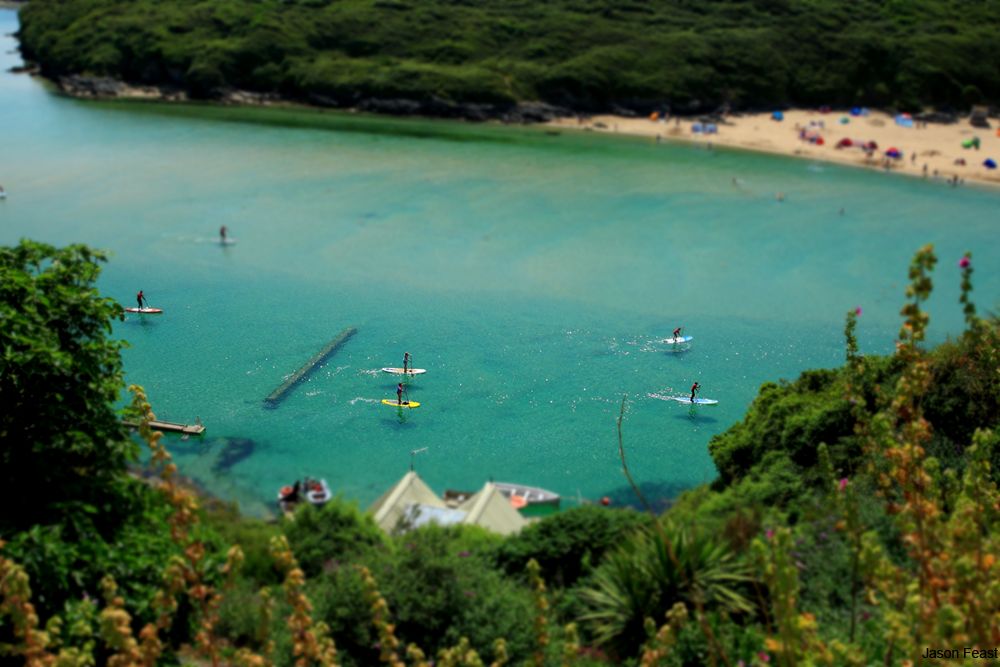 SUP Gannel Estuary by Jason Feast