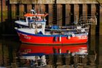 Fishing boats in Whitby