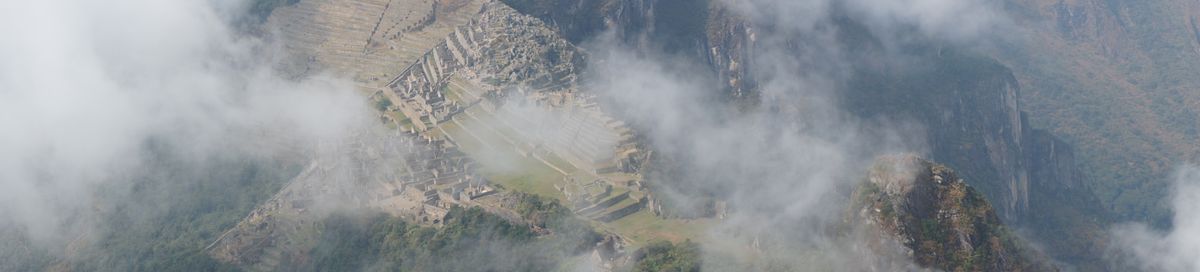 Après l'orage ... vue du Wayna Picchu